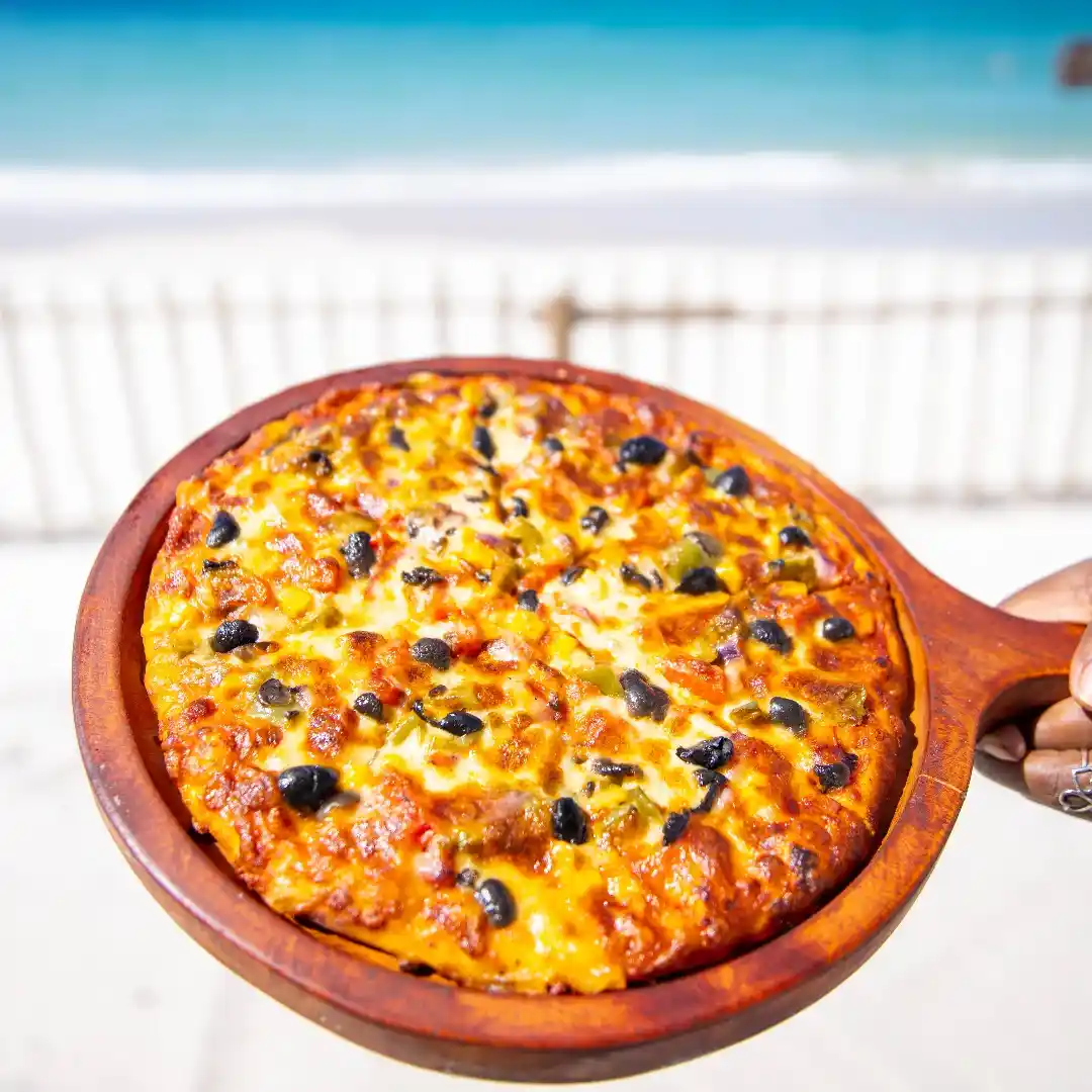Perfect Pizza at Sunrise